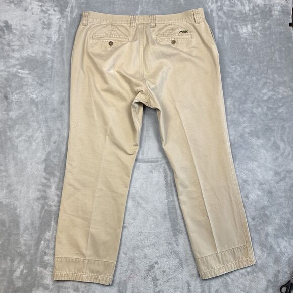 Mountain Khakis Men’s 40x30 Tan Slim Fit Pants Cotton Flat Front Durable - Picture 7 of 7